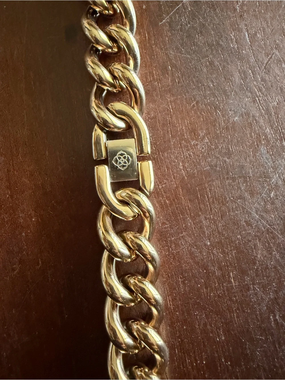 Kendra Scott Rose gold chain watch band M/L